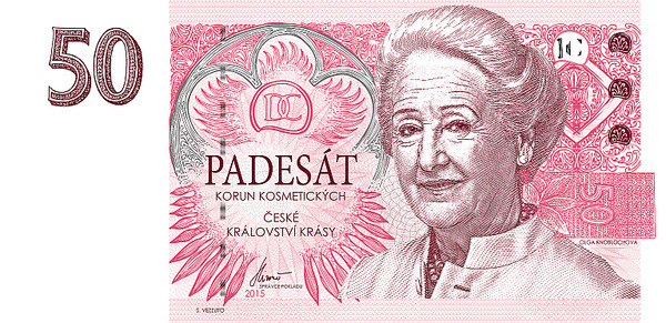 Olga Knoblochová na bankovce